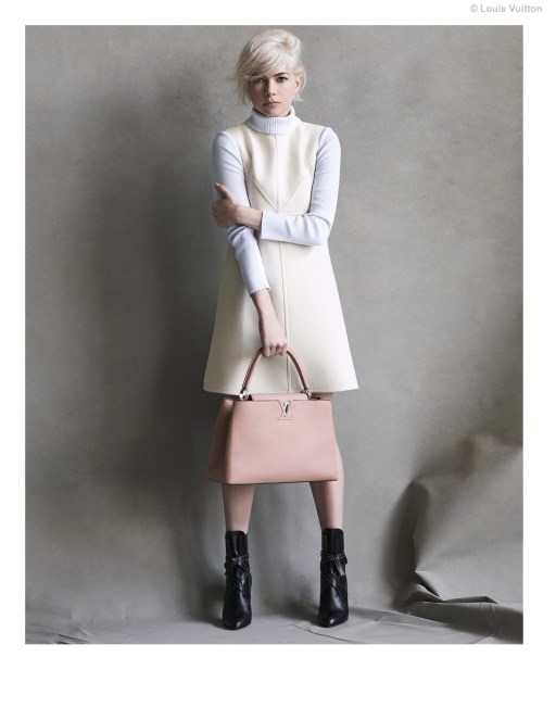 Michelle Williams Bags Louis Vuitton Campaign