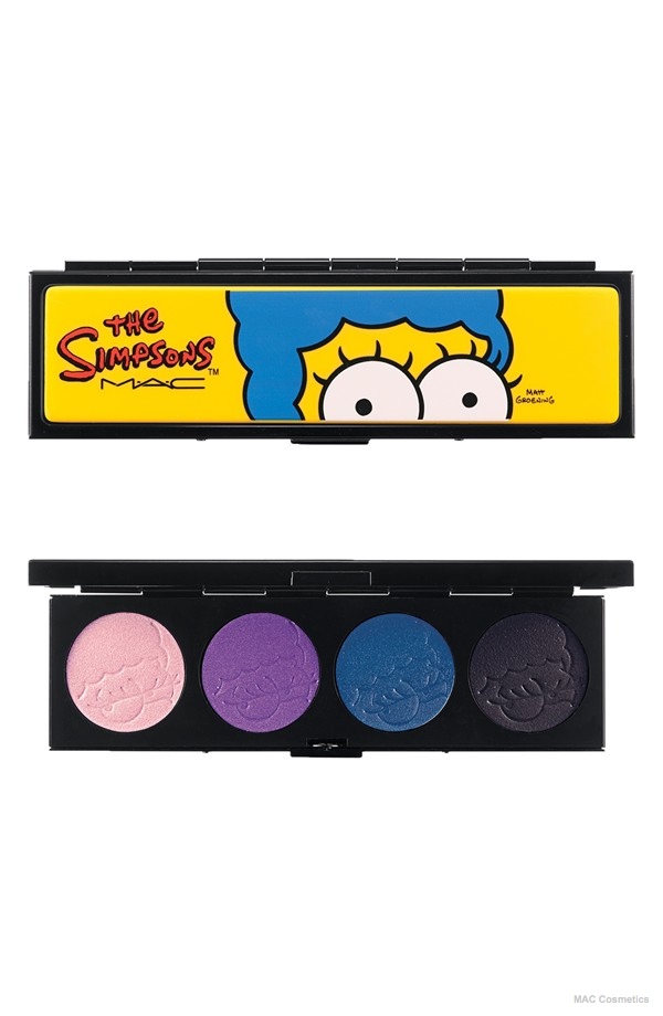 The Simpsons for MAC Cosmetics 'Marge's Extra Ingredients' Eyeshadow Quad (Limited Edition) available at Nordstrom for $44.00