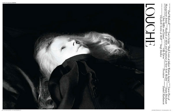 Madisyn Ritland by Paul Wetherell for 10 Fall 2009