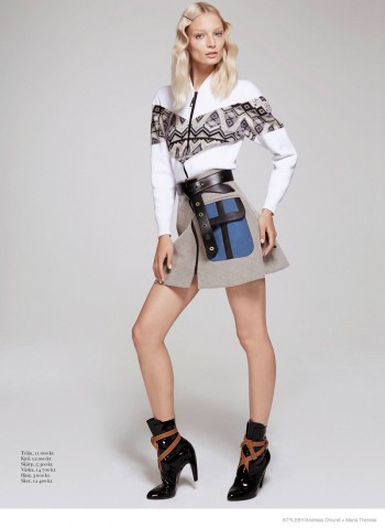 Melissa Tammerijn Wears Louis Vuitton Fall Looks for Styleby Cover Shoot Melissa Tammerijn Wears Louis Vuitton Fall Looks for Styleby Cover Shoot