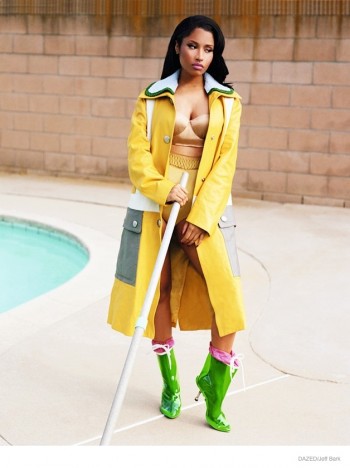 Nicki Minaj Shows Two Sides for Dazed Fall/Winter 2014 Shoot Nicki Minaj Shows Two Sides for Dazed Fall/Winter 2014 Shoot