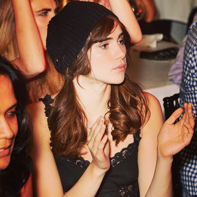 Suki Waterhouse is Now a Brunette