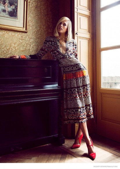 Tosca Dekker Gets Luxe for Bazaar Ukraine by Federica Putelli – Fashion ...