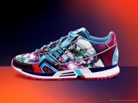 View the Mary Katrantzou for adidas Originals Lookbook