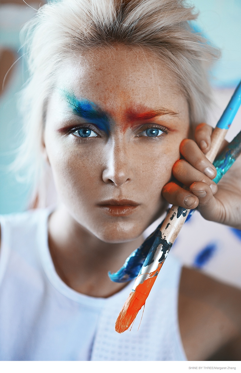 Amy Finlayson Gets Artistic for Shine by Three Story by Margaret Zhang
