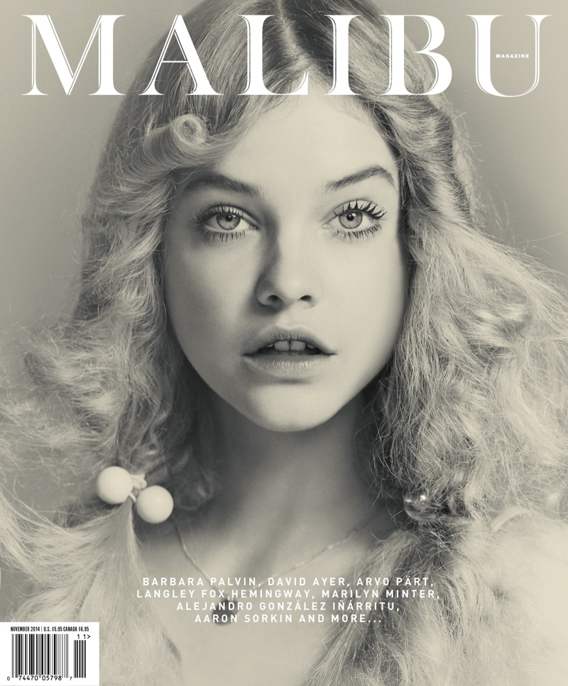 Barbara Palvin is Ethereal on Malibu Magazine November 2014 Cover
