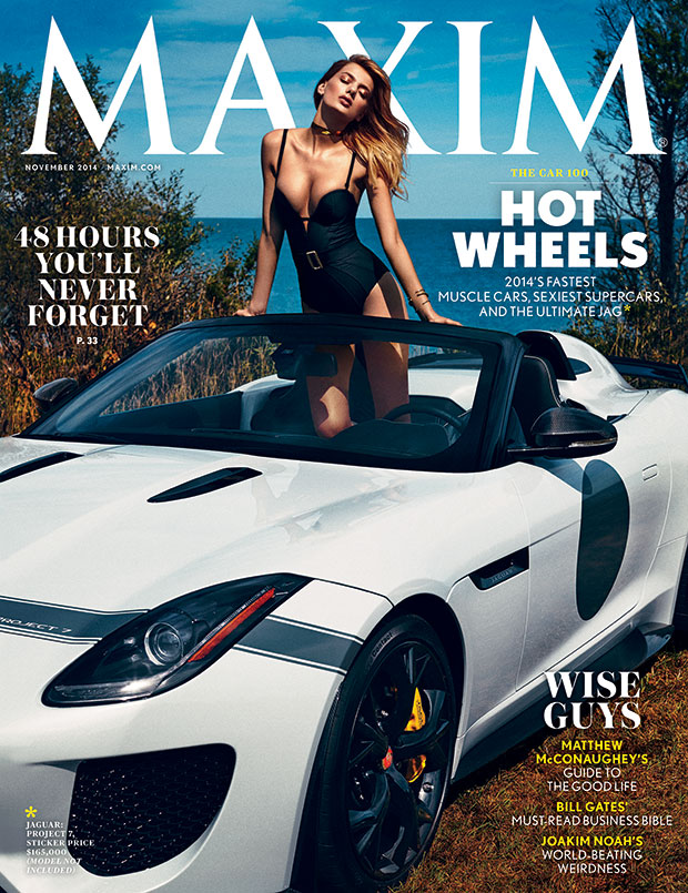 Bregje Heinen is Looking Hot on Maxim’s November 2014 Cover