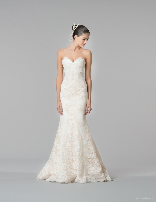 Carolina Herrera Bridal Fall 2015 Wedding Dresses