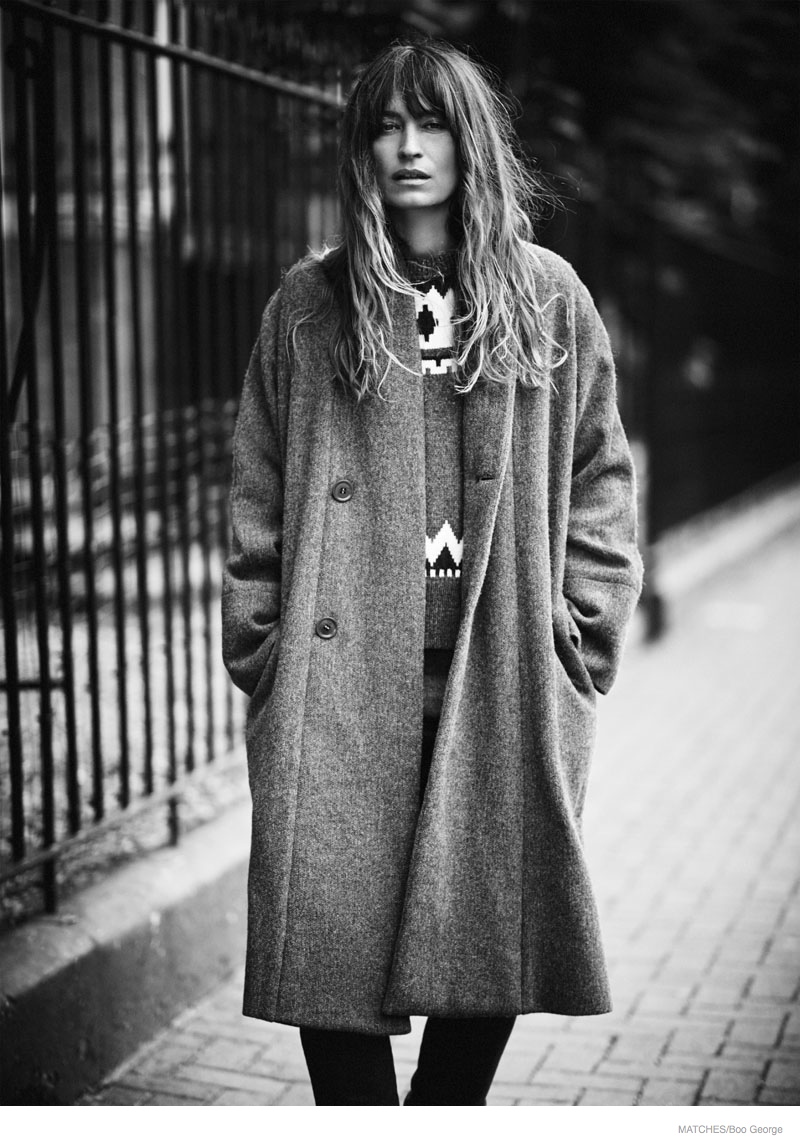 Caroline de Maigret is Parisian Chic for Matches Fashion Magazine
