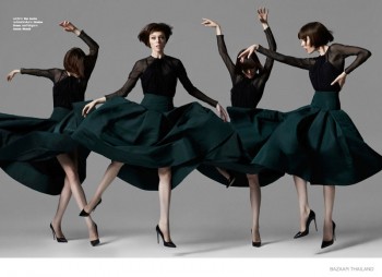 Coco Rocha is a Classic Beauty in Bazaar Thailand Feature Coco Rocha is a Classic Beauty in Bazaar Thailand Feature