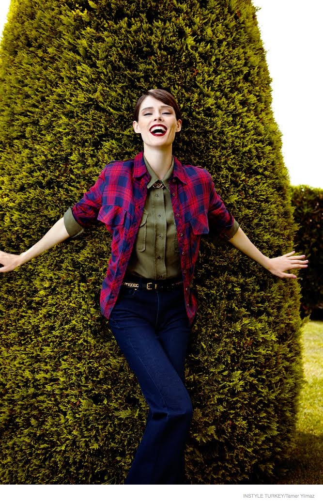 Coco Rocha is All Smiles for InStyle Turkey by Tamer Yilmaz