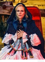 Diane Kruger Gets Edgy for Flaunt Shoot by Hunter & Gatti Diane Kruger Gets Edgy for Flaunt Shoot by Hunter & Gatti