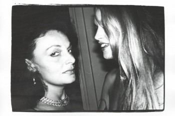 Valentino, Armani, DVF, ODLR in Young Polaroids by Andy Warhol Valentino, Armani, DVF, ODLR in Young Polaroids by Andy Warhol