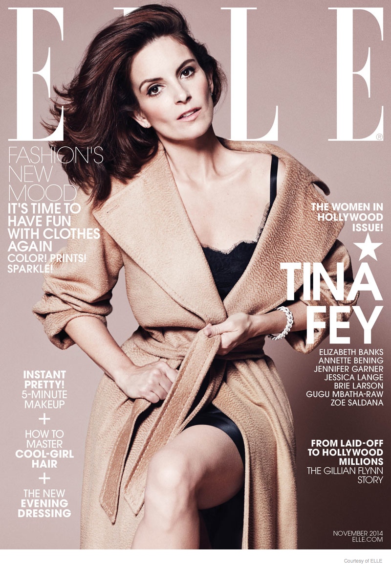 Tina Fey for ELLE November 2014
