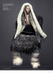 Emily Baker Models Fur Style for Vogue Netherlands by Ishi – Fashion ...