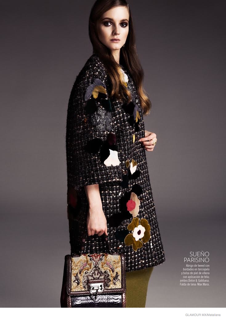 Angelika Kocheva in Fall Looks by Matallana for Glamour Mexico