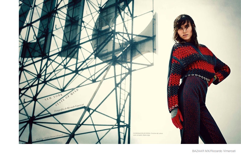 Alison Nix in Cool Prints for Bazaar Mexico by Riccardo Vimercati ...