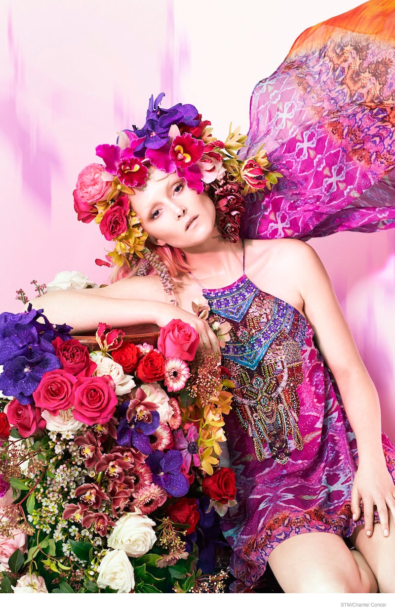 Flower Power: Amy Finlayson by Chantel Concei for Sunday Times Magazine