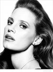 Jessica Chastain Poses in Lingerie for Interview October 2014 Shoot ...
