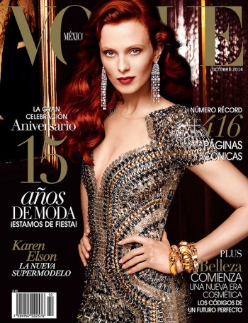 Irina Shayk, Karen Elson, Cameron Russell Cover Vogue Mexico October 2014 Irina Shayk, Karen Elson, Cameron Russell Cover Vogue Mexico October 2014