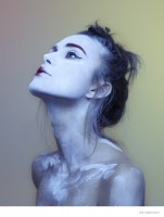 Keira Knightley Gets Painted for The Observer Photos Keira Knightley Gets Painted for The Observer Photos