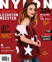 Leighton Meester Lands Nylon Magazine November 2014 Cover