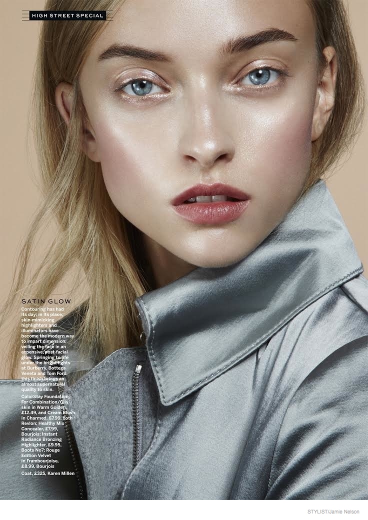 Luminous Beauty: Marcelina Sowa by Jamie Nelson for Stylist Magazine