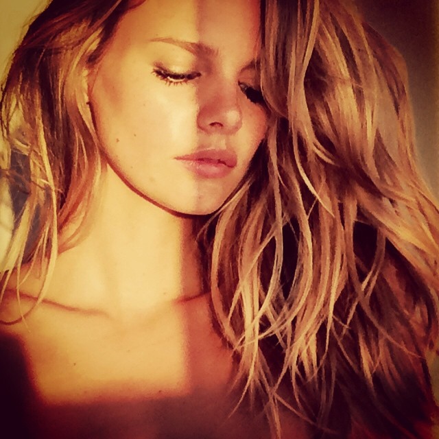 Another sultry shot of Marloes Horst by Guy Aroch. Photo: Instagram