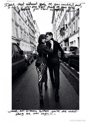 Marta Dyks Poses with Her Boyfriend in Elle Poland Feature Marta Dyks Poses with Her Boyfriend in Elle Poland Feature