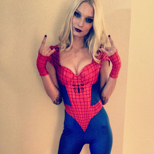 Melissa Tammerijn is Spider Woman