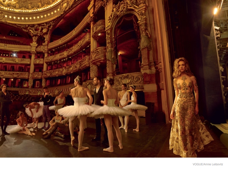 More Photos of Natalia Vodianova's Ballet Shoot for Vogue by Annie Leibovitz