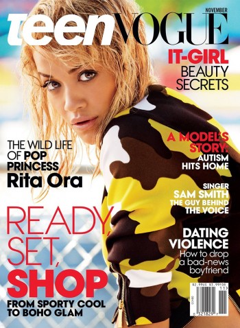 Rita Ora Covers Teen Vogue, Talks Calvin Harris Breakup Rita Ora Covers Teen Vogue, Talks Calvin Harris Breakup
