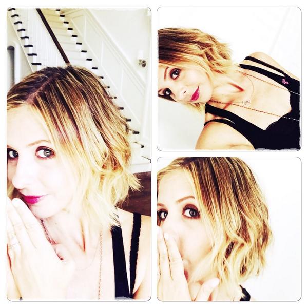Sarah Michelle Gellar Reveals Short Hairstyle