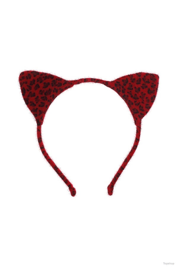 Leopard Cat Ears Headband