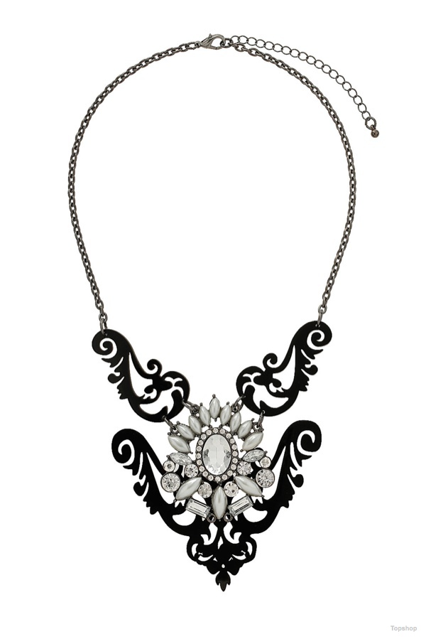 Plastic Filigree Collar 