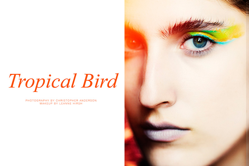 FGR Exclusive | Amanda Moreno by Christopher Anderson in “Tropical Bird”