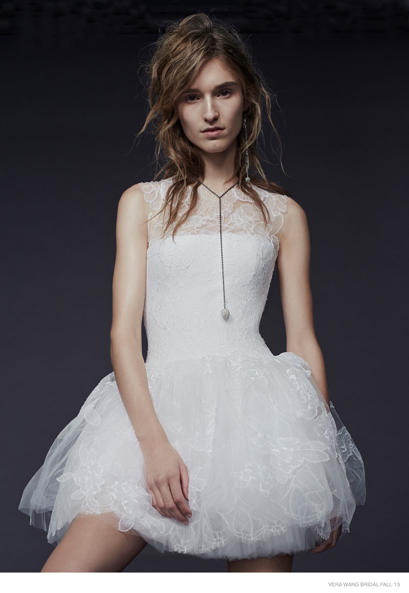 Vera Wang Goes Rock Glam for Fall 2015 Bridal Line