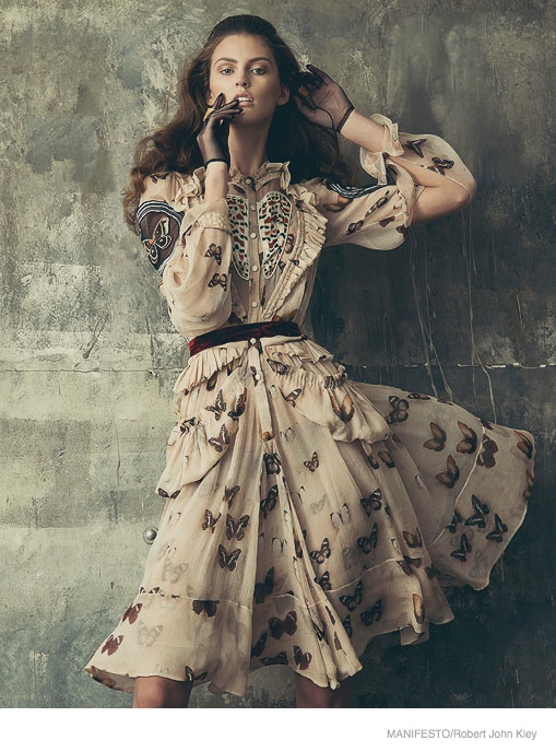 Ali Stephens is a Modern Beauty for Manifesto Shoot