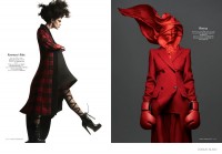 Amanda Wellsh Wears Red Style for Vogue Netherlands by Ishi Amanda Wellsh Wears Red Style for Vogue Netherlands by Ishi