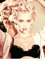 Amber Heard is Sexy & Retro for Ellen Von Unwerth in GQ Russia Amber Heard is Sexy & Retro for Ellen Von Unwerth in GQ Russia