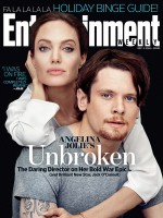 Angelina Jolie & Jack O’Connell Are 'Unbroken' for Entertainment Weekly Cover Angelina Jolie & Jack O’Connell Are 'Unbroken' for Entertainment Weekly Cover