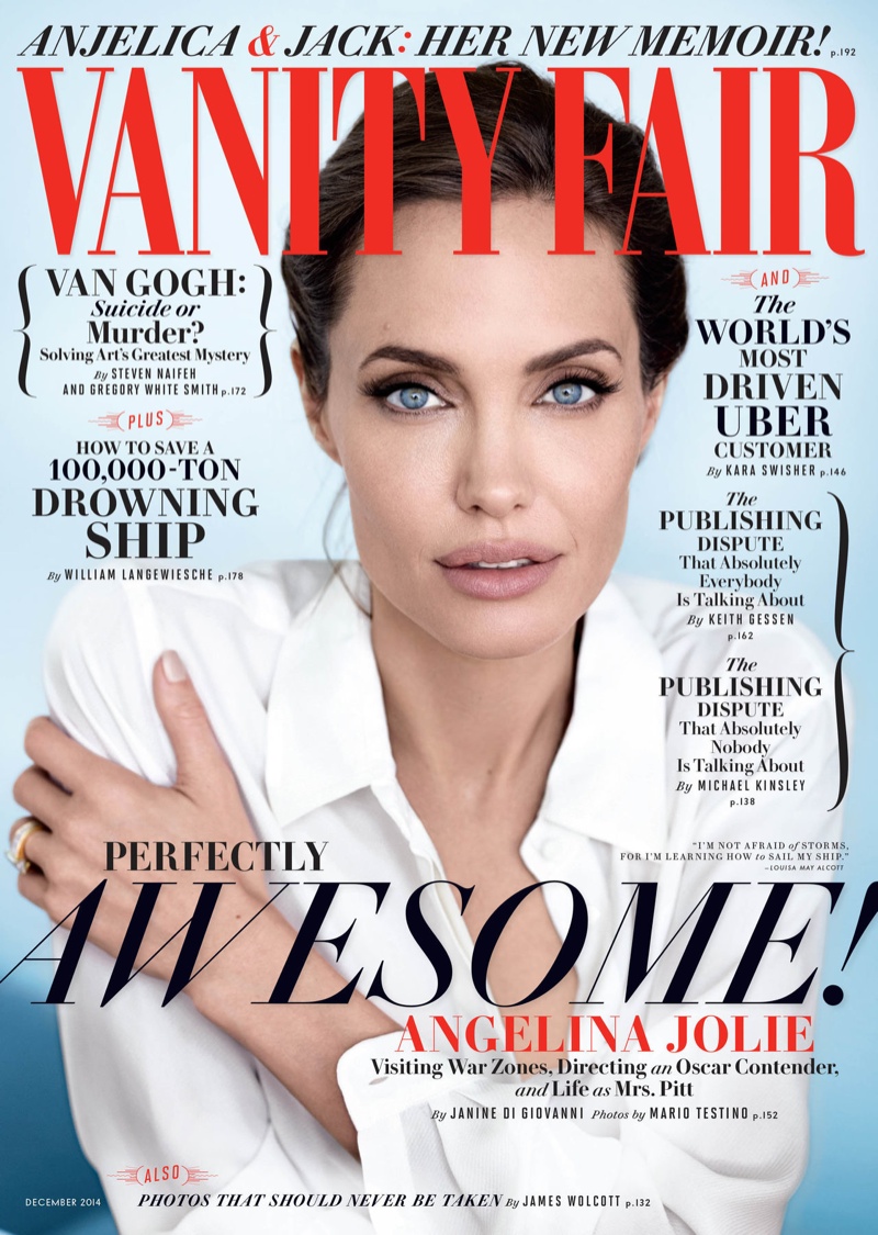 Angelina Jolie Covers Vanity Fair, Talks Marriage to Brad Pitt