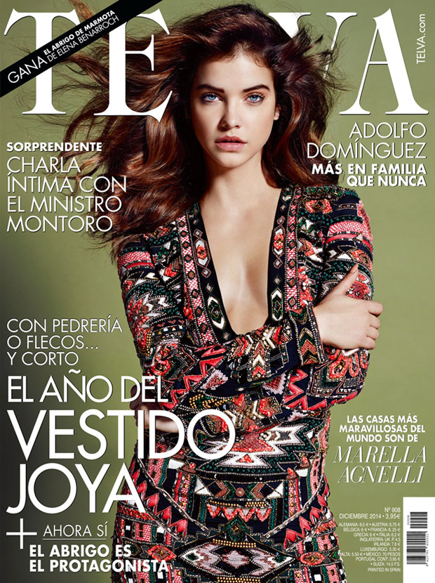 Barbara Palvin is Pucci Glam on Telva December 2014 Cover