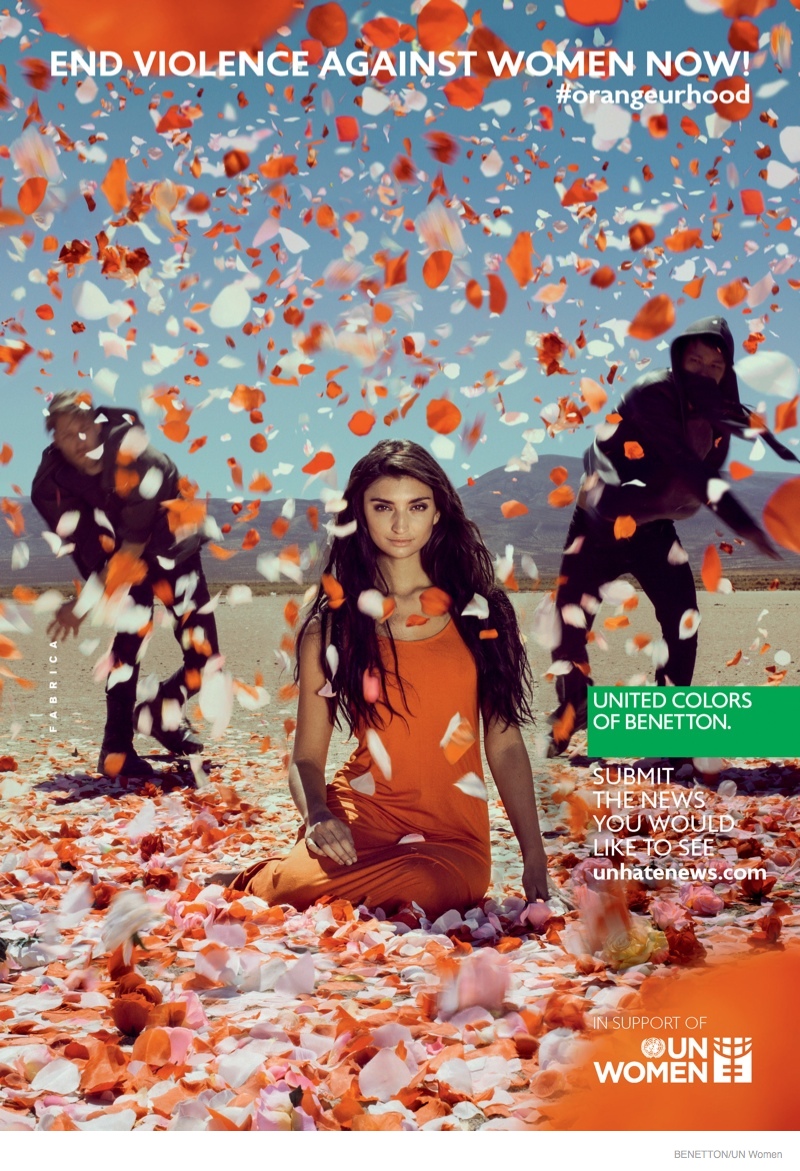 Benetton & the UN Launch End Violence Against Women Campaign