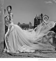 Bianca Balti Stuns in Wedding Gowns for Alessandro Angelozzi Couture ...