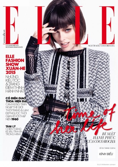 Coco Rocha Takes it To the Max for Elle Vietnam by Stockton Johnson ...