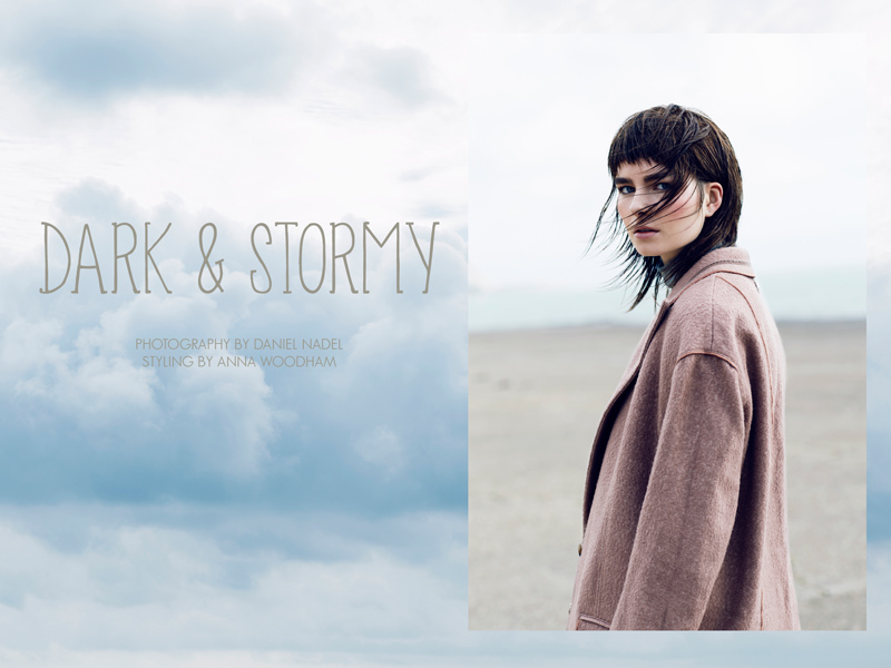 FGR Exclusive | Gaby Loader by Daniel Nadel in “Dark & Stormy”