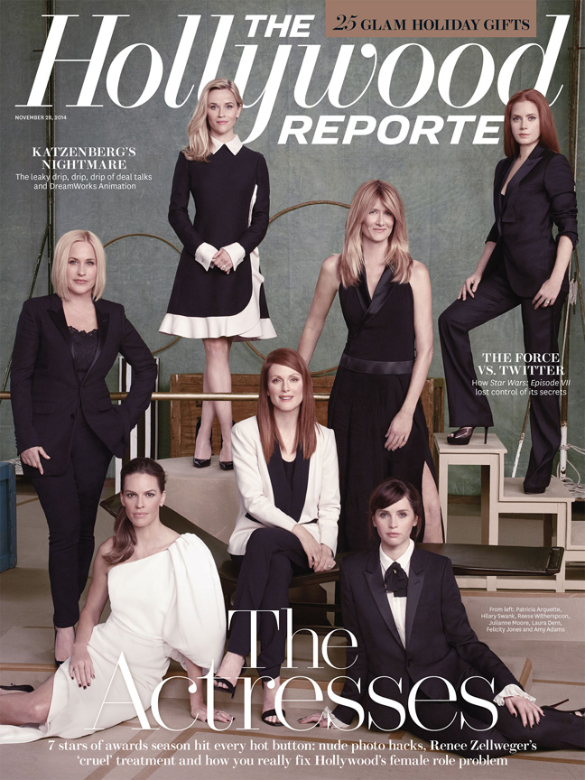 Actresses Cover The Hollywood Reporter, Talk Nude Photo Leak