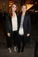 Kate Moss & Cara Delevingne Unveil Burberry Festive Windows at Printemps Kate Moss & Cara Delevingne Unveil Burberry Festive Windows at Printemps
