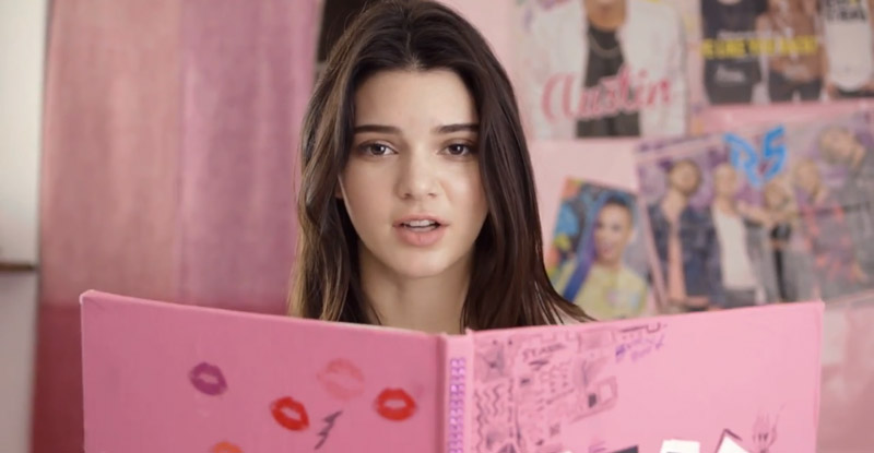 Kendall Jenner Reads “Mean Girls” Inspired Burn Book with Negative Comments